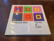 The Art of Color by Johannes Itten Hardcover with DJ 6th