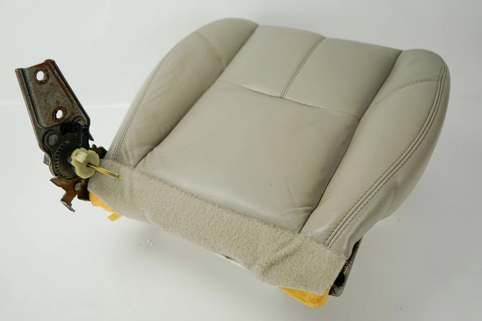 ✅ 07-11 Cadillac GMC Chevrolet Cubierta Asiento Delantero Cojín LH Izquierdo Gris Claro OEM Foto 4 de 4