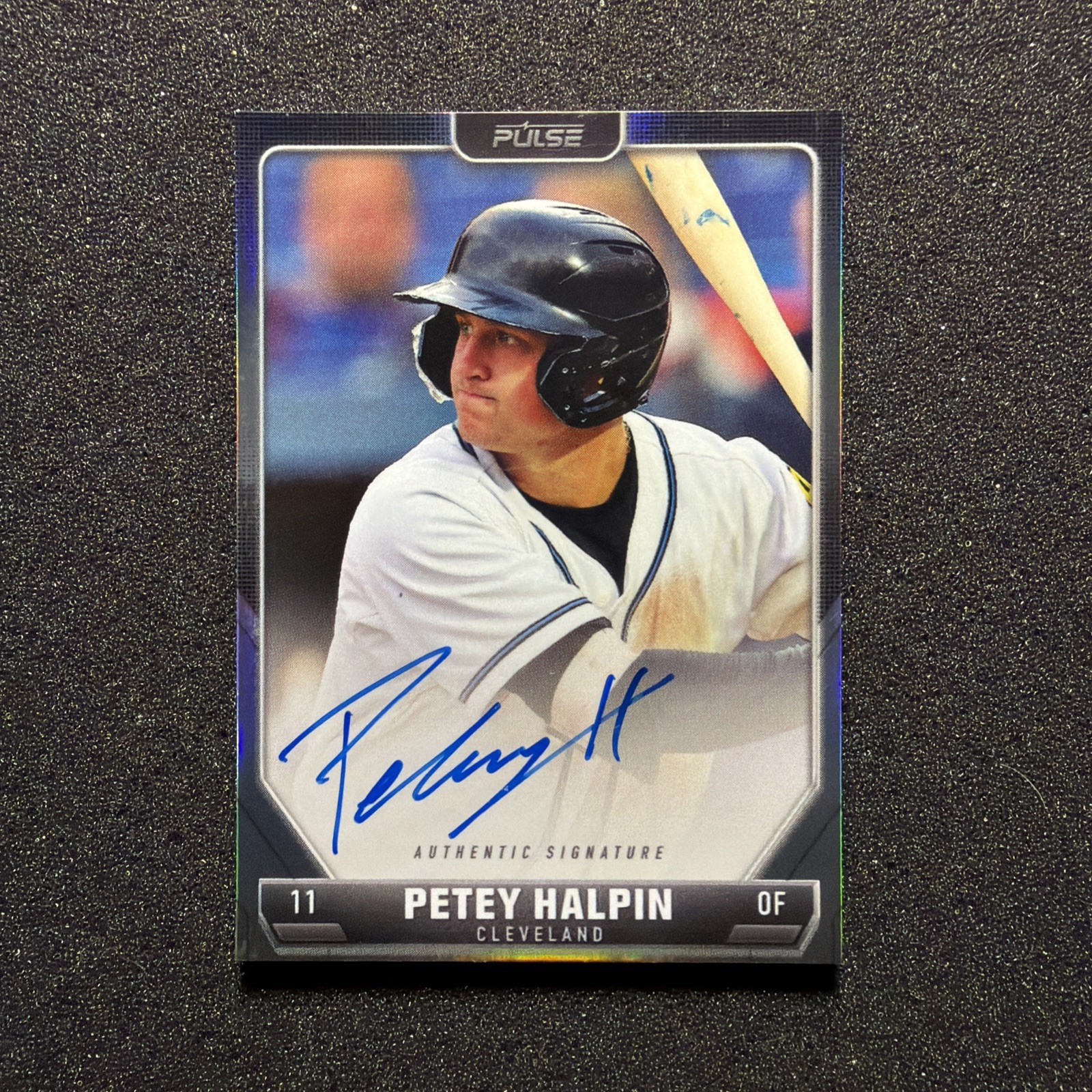 2024 Pulse PETEY HALPIN #A-PHA Rookie AUTO - CLEVELAND BASEBALL CARD