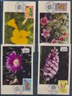 XE59685 Guernsey 1972 flowers nature maxicards used