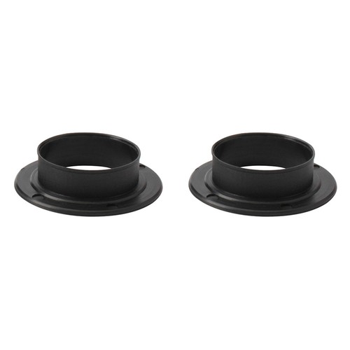Cubierta de protección de eje de 2 piezas para prevención de polvo rosca protectora negra - Imagen 4 de 12