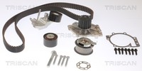 Triscan Wasserpumpe + Zahnriemensatz FüR Volvo XC60 II 246 2.0 D4 XC90 256 D5