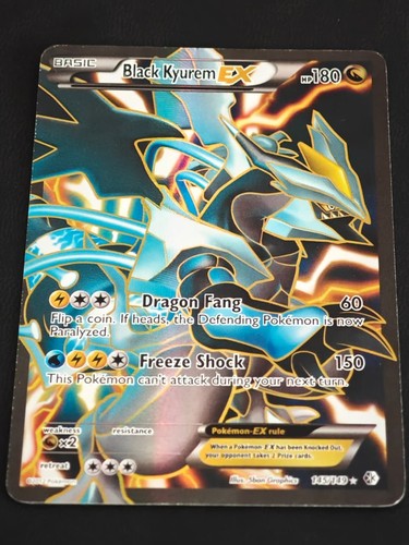 Pokemon TCG - Black Kyurem Ex 145/149 -Boundaries Crossed - English - MP