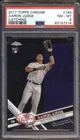 2017 Topps Chrome #169 Aaron Judge N.Y. Yankees  RC PSA 8 NM-MT