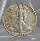 1940 AU Walking Liberty Silver Half Dollar 50C Coin C4007