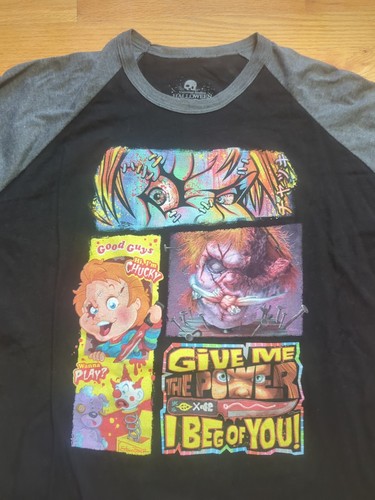 Chucky Universal Studios Halloween Horror Nights 2023 Artist Series Shirt 2XL - Picture 3 of 19
