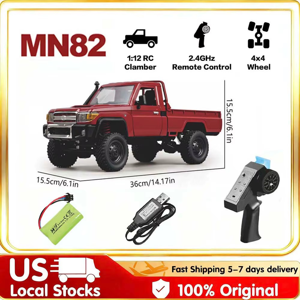 With Lights 4 Wd Remote Control Pickup Truck Model 2.4g C