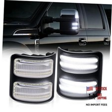 LED Side Mirror Marker Lights for 2008-2016 Fo'rd F250 F350 F450 F550 Super