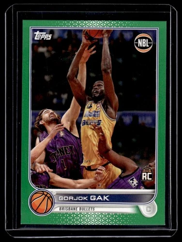 2022-23 Topps NBL Green Gorjok Gak 11/99 Brisbane Bullets #17
