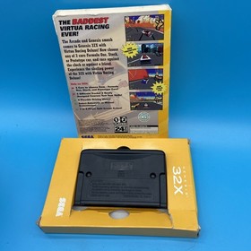 Virtua Racing Sega 32x w/Box - Authentic - Tested