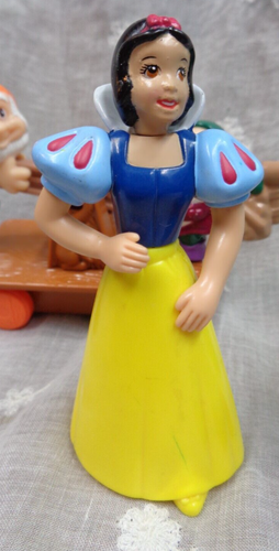 (1) DISNEY Lot/7 pcs SNOW WHITE & THE SEVEN DWARFS ~ Cake Topper / Toys - 第 5/8 張圖片