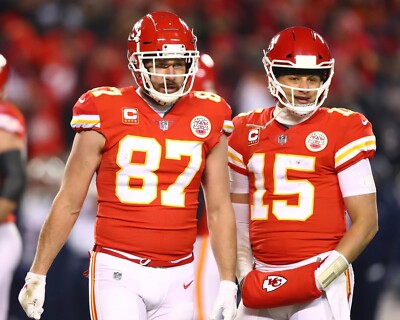 Travis Kelce #87 Mahomes Kansas City Chiefs NFL 8