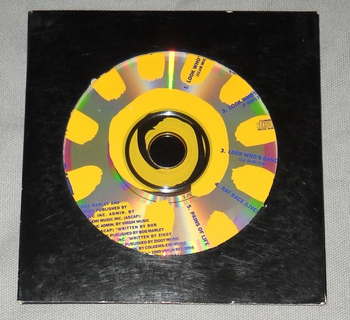 ZIGGY MARLEY Look Who's Dancing/Rat Race/Pains of Life CD EP/maxi-single NM/VG+ - Picture 2 of 2
