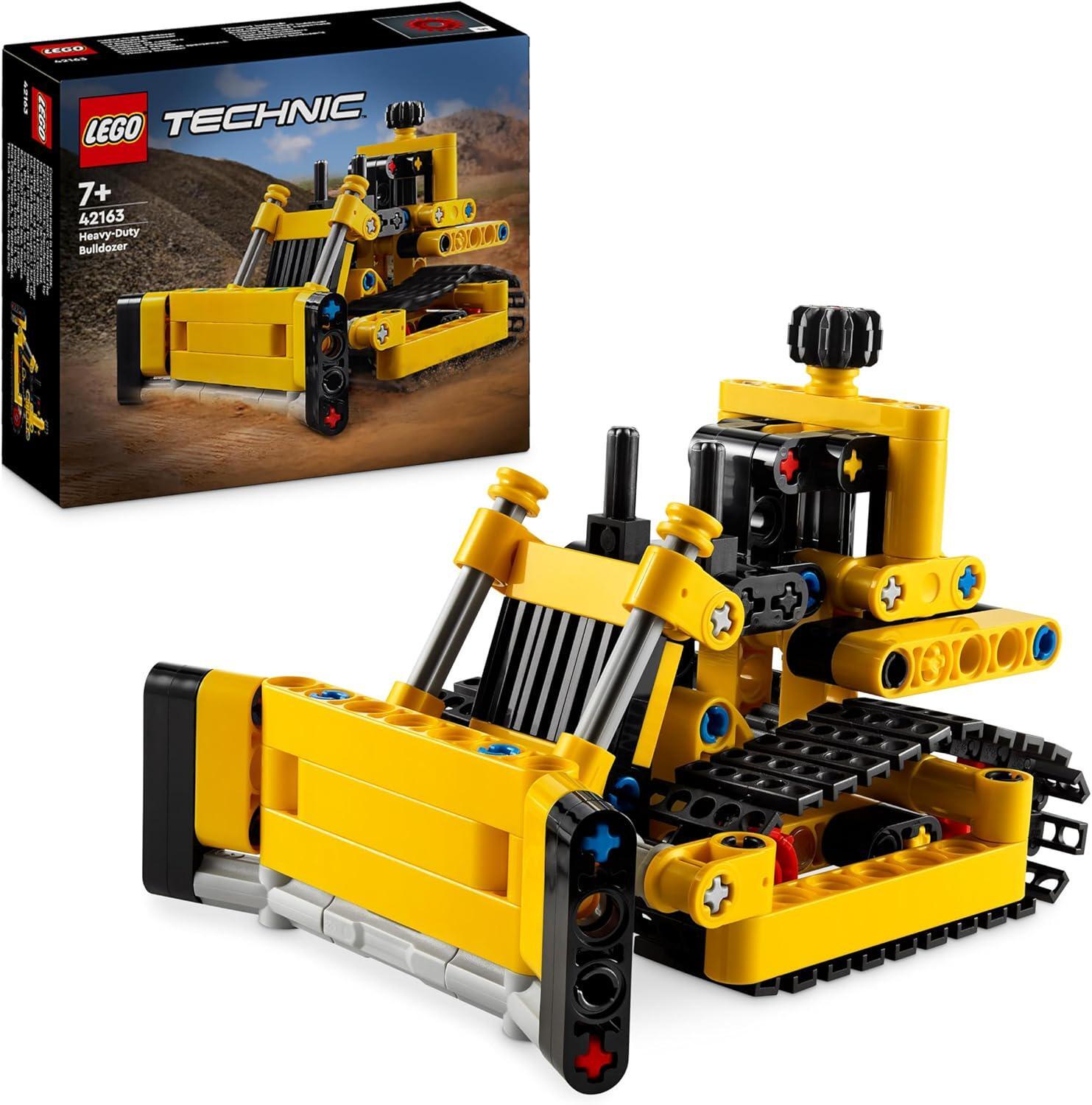 LEGO TECHNIC: Heavy-Duty Bulldozer (42163) Box Opened, Bags Sealed HAI - Image 5