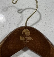 Harrah's Marina Hotel Atlantic City NJ Casino MCM Hollywood Regency Coat Hanger