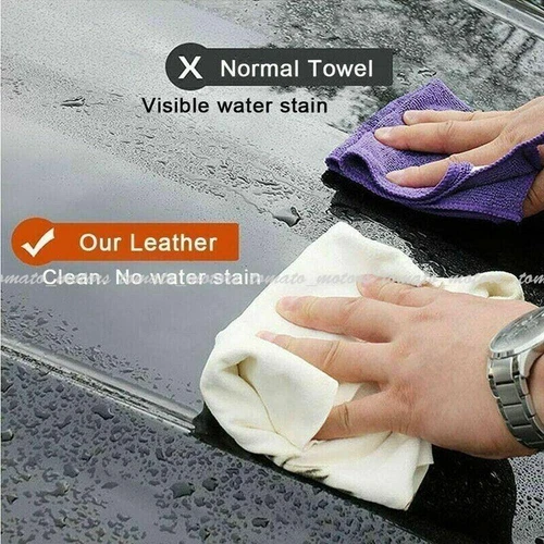 Chamois Cloth For Car Drying Towel Shammy Towel Natural 60X90CM - Picture 11 of 17