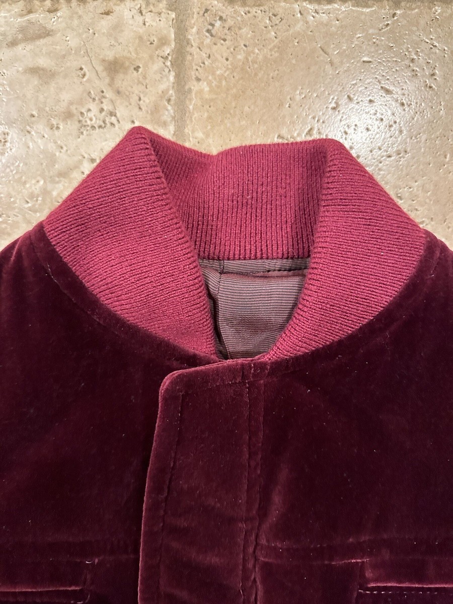 Haider Ackermann Underground Red Velvet Bomber Jacket 2020 Haider Ackermann Underground Red Velvet Bomber Jacket 2020