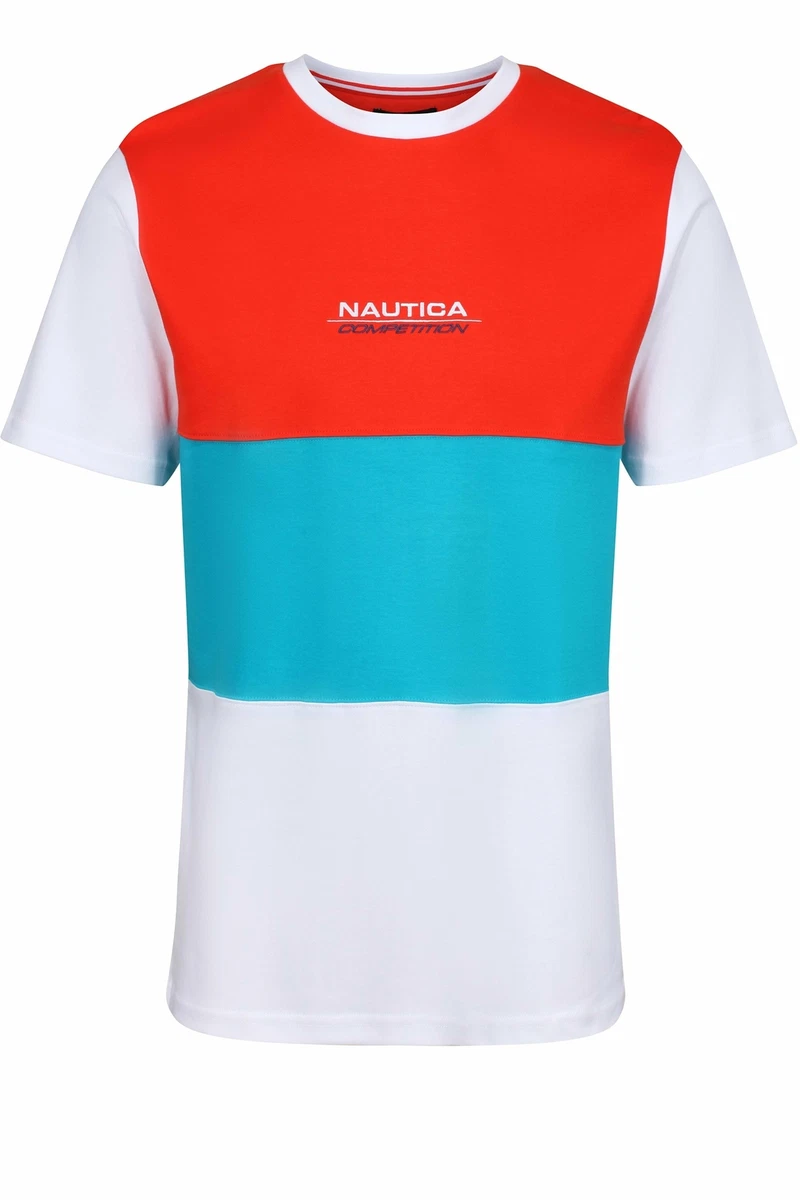 Red nautica hotsell t shirt