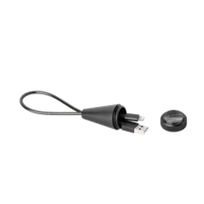 Tom Dixon | Native Union Stash Cone Compact Stainless Steel Lightning Cable