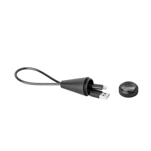 Tom Dixon | Native Union Stash Cone Compact Stainless Steel Lightning Cable