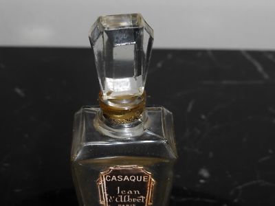 VINTAGE CASAQUE BY JEAN D'ALBRET PERFUME BOTTLE 3 7/8