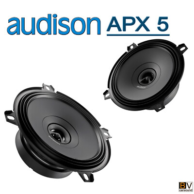 Lautsprecher Audison Prima APX 5 2-Wege Koaxial Paar 130mm 93dB Hochtöner 13cm