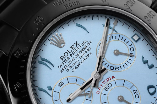 Rolex Oyster Perpetual Cosmograph Daytona Black PVD Coated Wat...