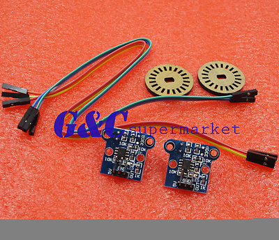 HC-020K Double Speed Measuring Sensor Module + Photoelectric Encoders
