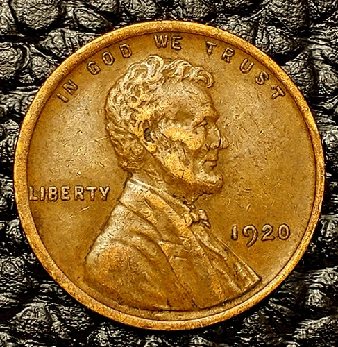 1920-P Lincoln Cent ~ VERY FINE (VF) Condition ~ COMBINED SHIPPING!