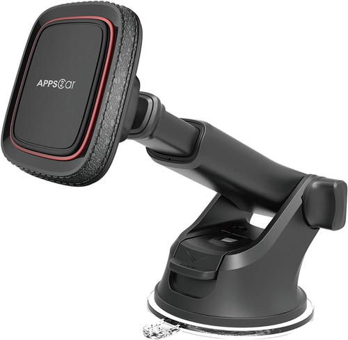 Magnetic Phone Car Mount, Dashboard, Windshield, Industrial Strength Suction Cup