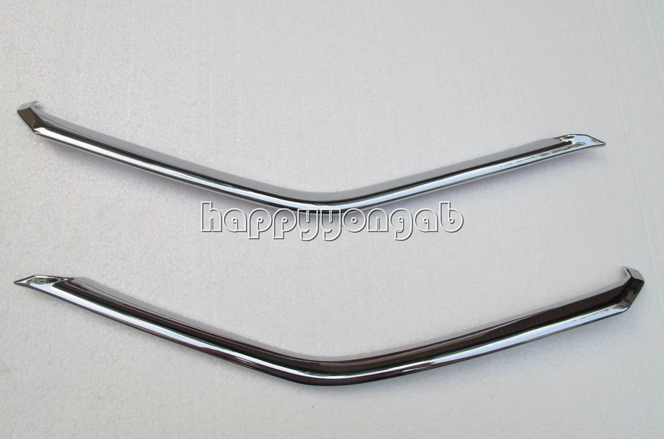 Cubierta de parrilla superior delantera cromada para Nissan Qashqai Rogue Sport 2014-2017 Foto 2 de 4