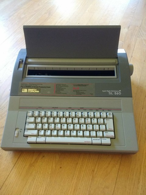 Smith Corona Sl560 Portable Electronic Typewriter With