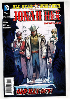 All Star Western 25 (DC 2014) faturing Jonah Hex trapped in modern times