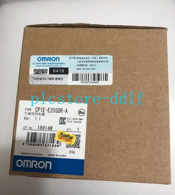 1PC NEW OMRON PLC CP1E-E20SDR-A CP1EE20SDRA IN BOX BRAND
