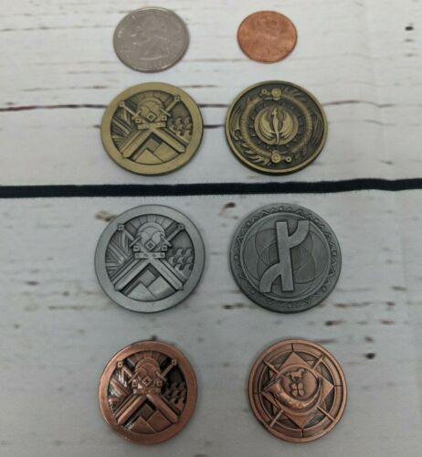 Fantasy The Rangers - Coin Set- LARP, Board Game, Role Playing, RPG  - Picture 1 of 1
