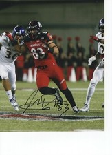 JOSIAH DEGUARA CINCINNATI BEARCATS SIGNED 8X10 PHOTO W/COA #2