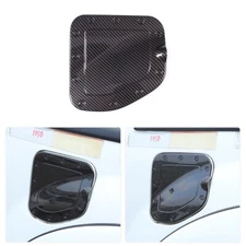 Carbob Fiber ABS Gas Tank Cap Door Fuel Filler Cover For Toyot Tacoma 2005-15 US