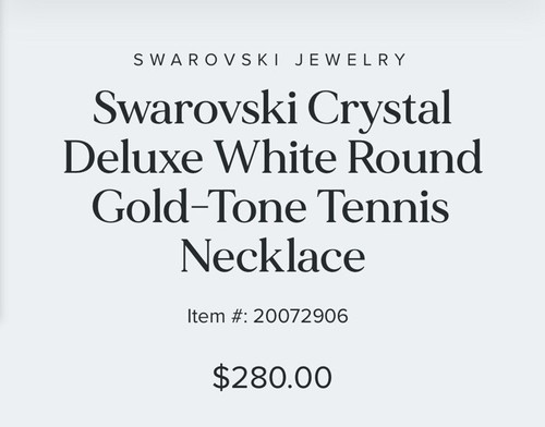 swarovski necklace - Picture 7 of 7