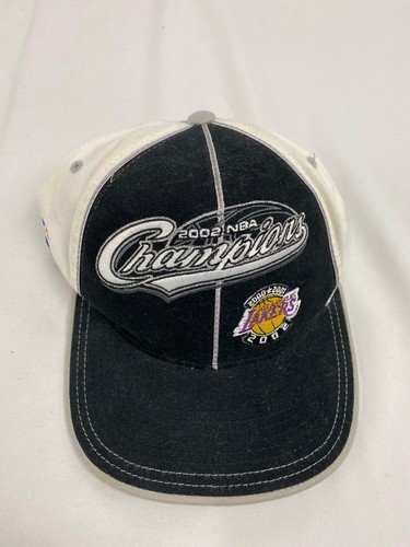2002 LA Lakers Championship Hat Cap 