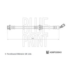 Blue Print ADBP530043 Bremsschlauch Vorne Rechts für Nissan Qashqai II