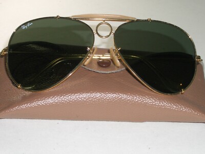 62mm VINTAGE BAUSCH & LOMB RAY-BAN GEP G15 UV SHARP SHOOTER