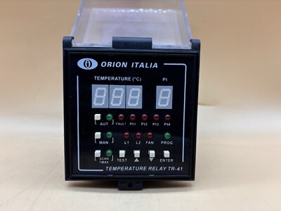 ORION ITALIA PFTR-41S2 TRANSFORMATOR TEMPERATURREGELUNG ÜBERWACHUNGSRELAIS TR-41