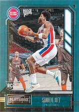 Saddiq Bey RC 2020-21 Chronicles Basketball Playbook Rookie Card #183 Pistons