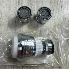 Niagra Conservation N3115P-FC swivel PAUSE VALVE SINK & 2 Chrome Faucet Aerators