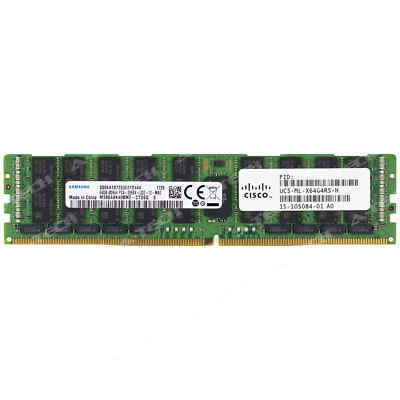 Cisco 64GB DDR4-2666 ECC LRDIMM UCS-ML-X64G4RS-H 15-105084-01 Server ...