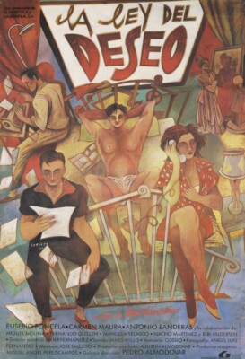 LA LEY DEL DESEO antonio banderas Filmplakat movie poster
