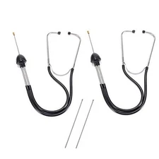 Lamoutor 2Pcs Automotive Mechanic Stethoscope Engine Stethoscope Tool for 