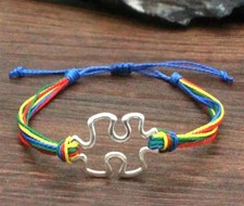 Autism Awareness Bracelet Puzzle Piece Charm Bracelet