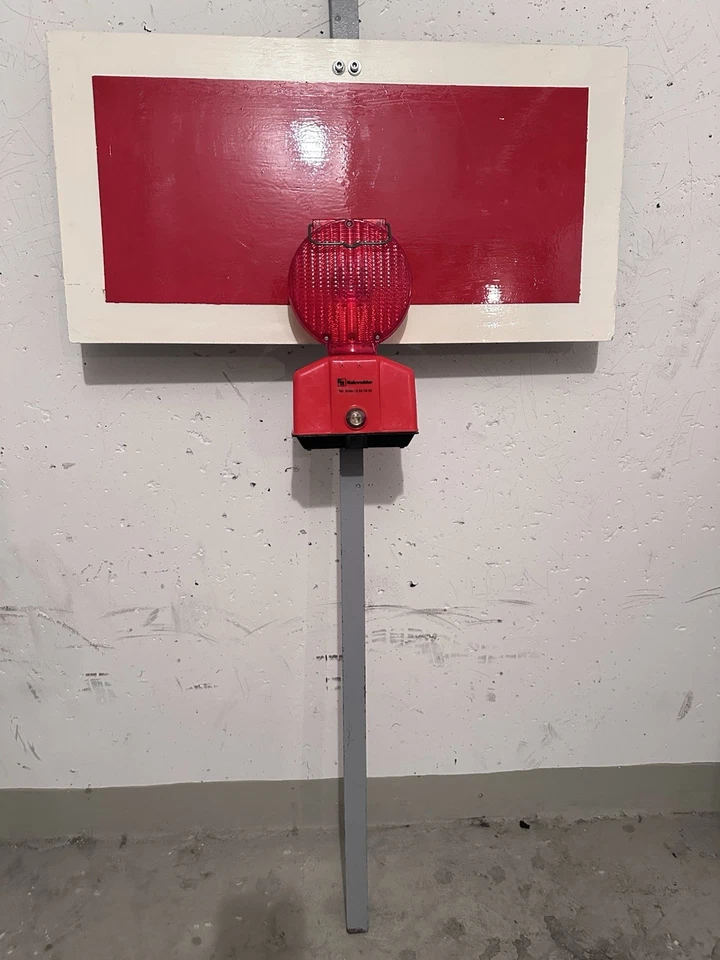 Original Sh2 Scheibe Deutsche Reichsbahn mit Signallampe