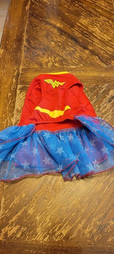 DC Comics Supergirl Dress Size M Pet Halloween Costume Halloween